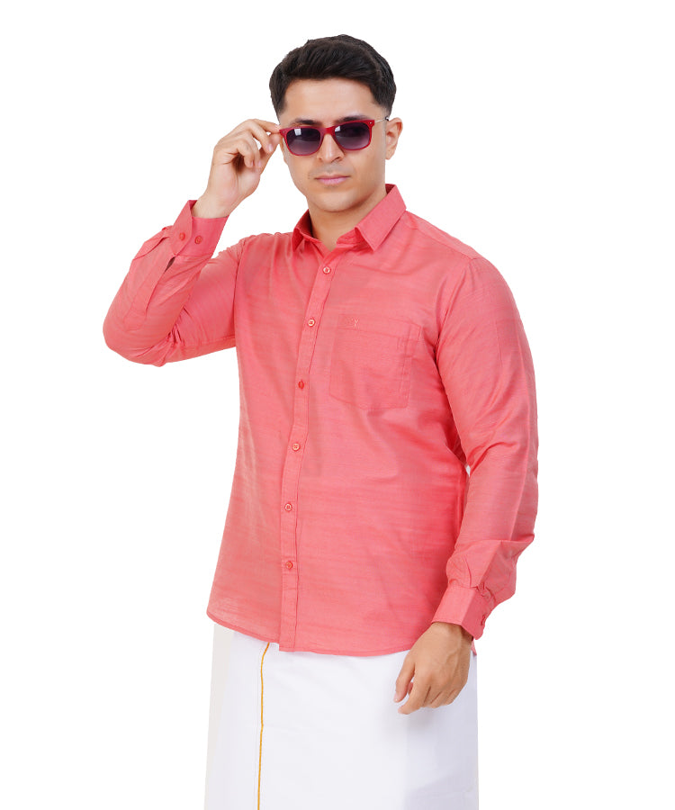 Fashily Men's Traditional Full Sleeve Shirt for Men Men Shirt | Ethnic Full Hand Shirts for Men