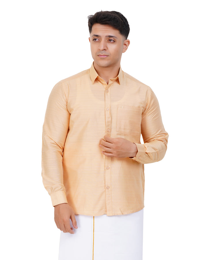 Fashily Men's Traditional Full Sleeve Shirt for Men Men Shirt | Ethnic Full Hand Shirts for Men