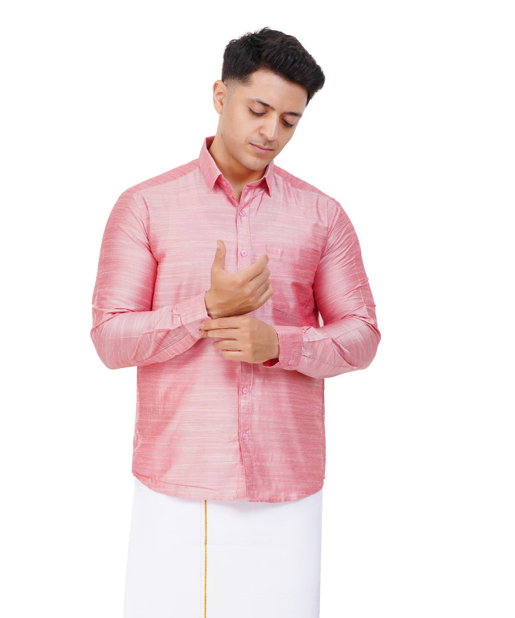 Fashily Men's Traditional Full Sleeve Shirt for Men Men Shirt | Ethnic Full Hand Shirts for Men
