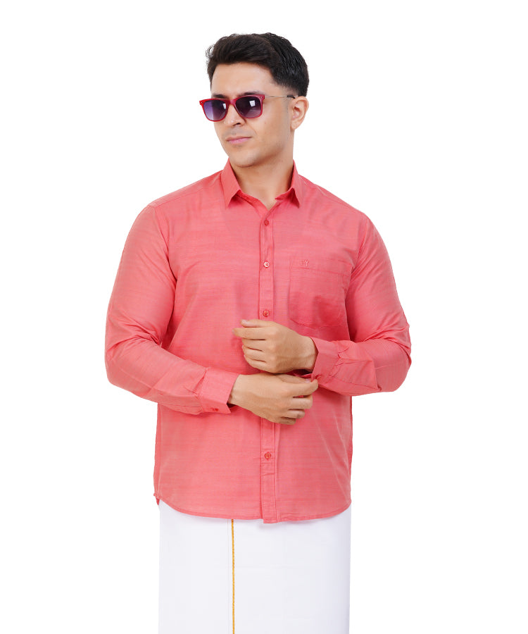 Fashily Men's Traditional Full Sleeve Shirt for Men Men Shirt | Ethnic Full Hand Shirts for Men