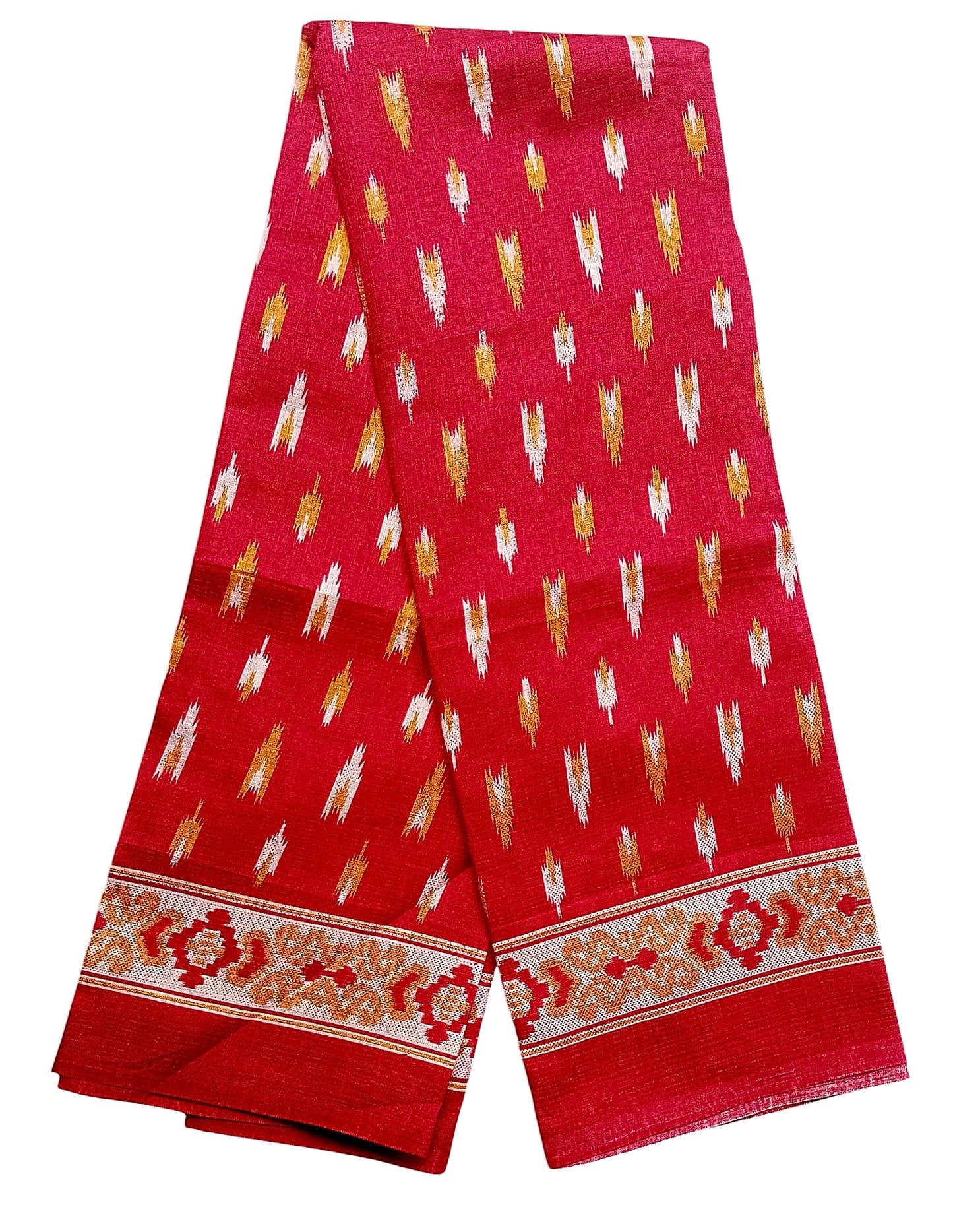 Fashily Women's Ikkat Printed Silk Blend Dupatta
