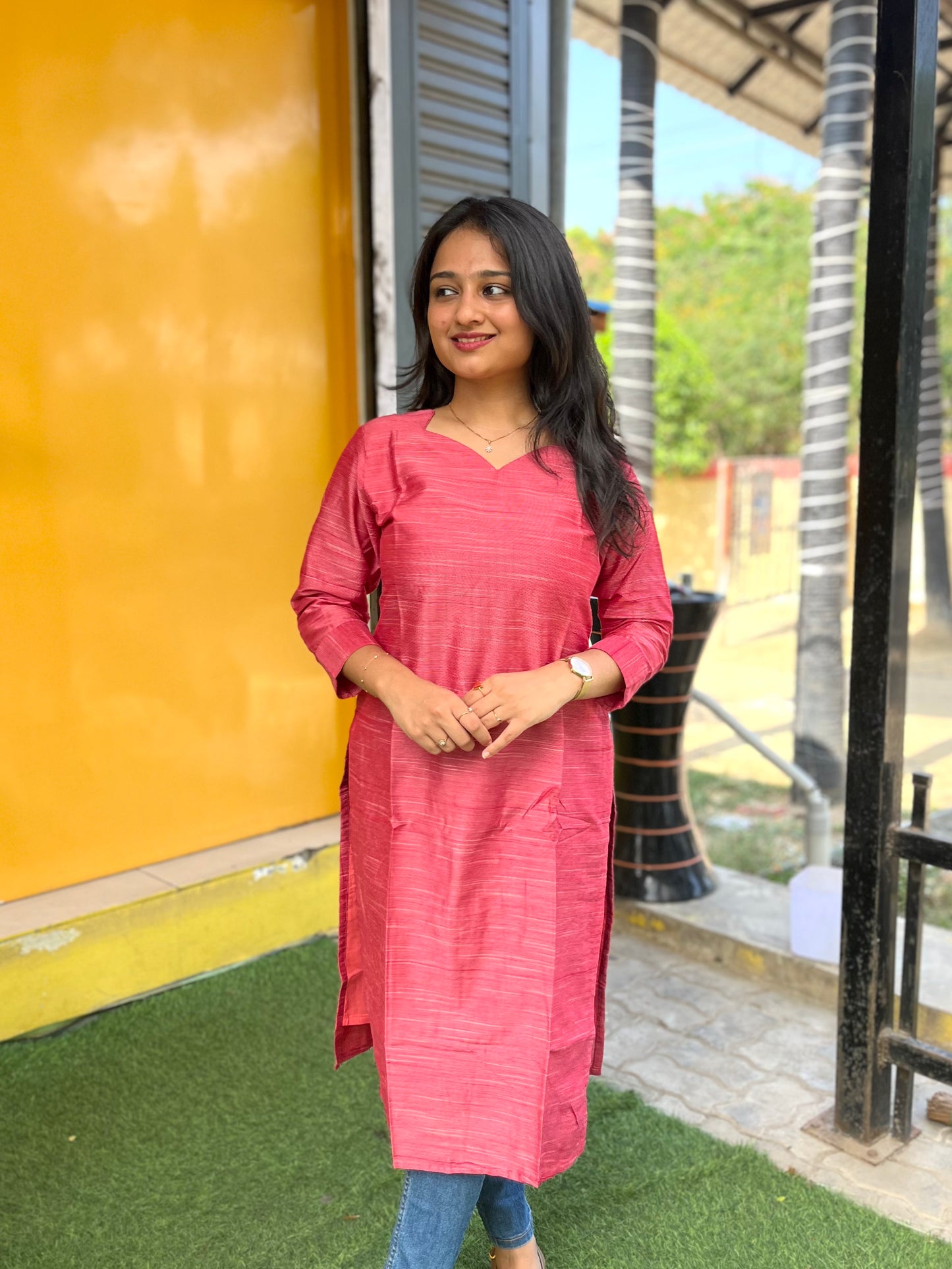 Fashily Women's Office/College Wear Kurti