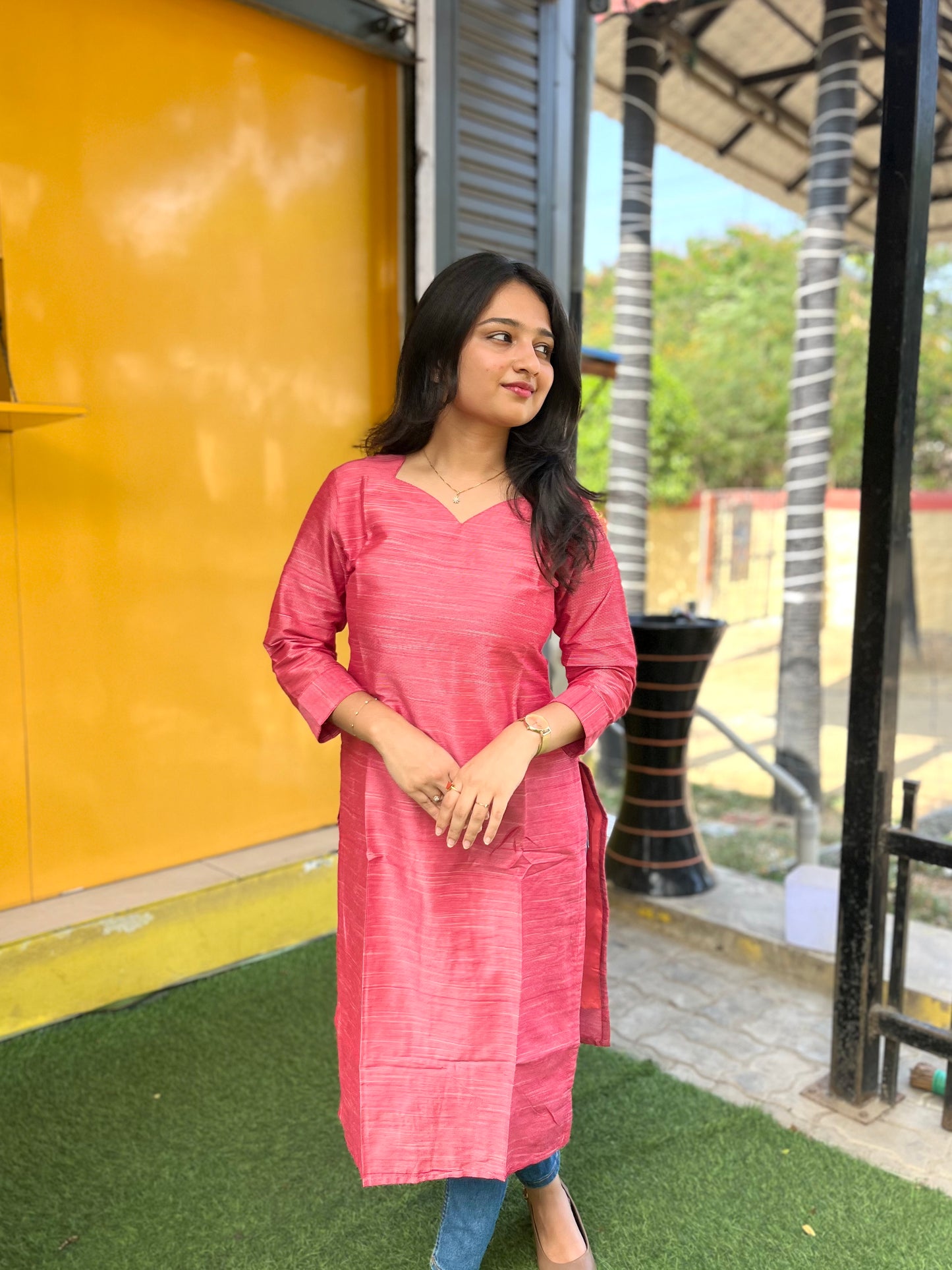 Fashily Women's Office/College Wear Kurti