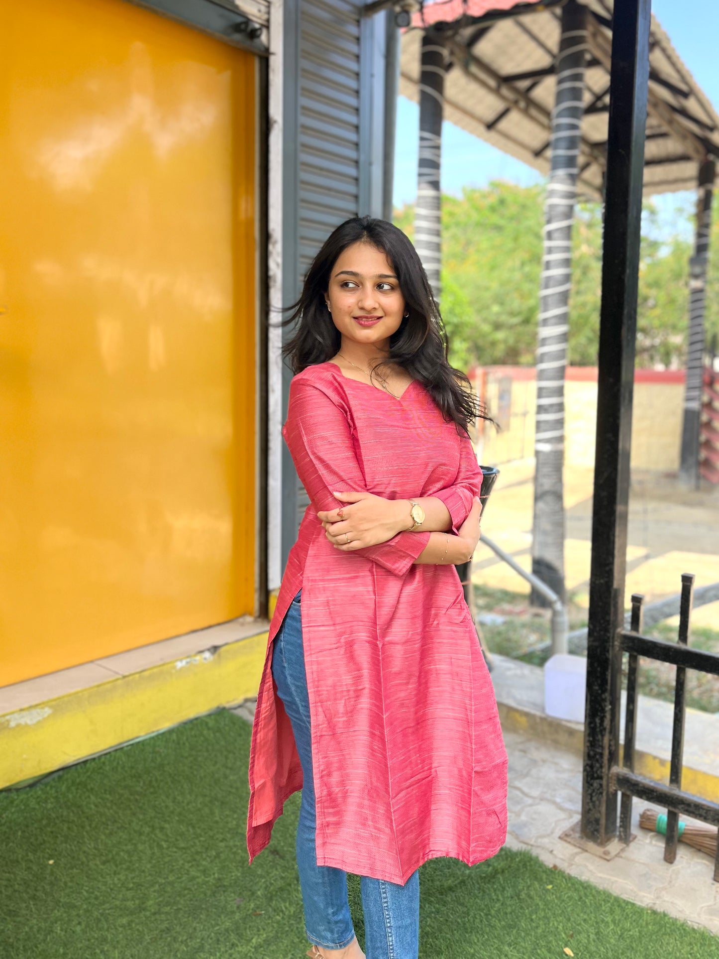 Fashily Women's Office/College Wear Kurti