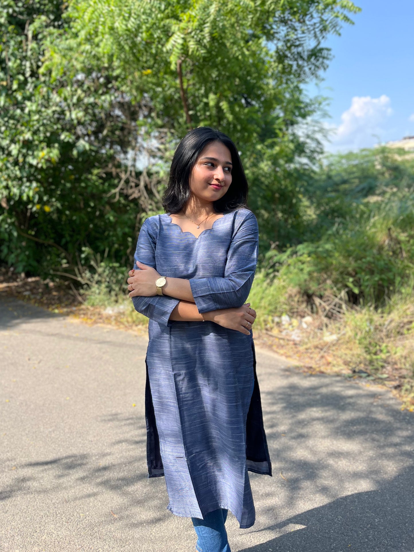 Fashily Women's Office/College Wear Kurti