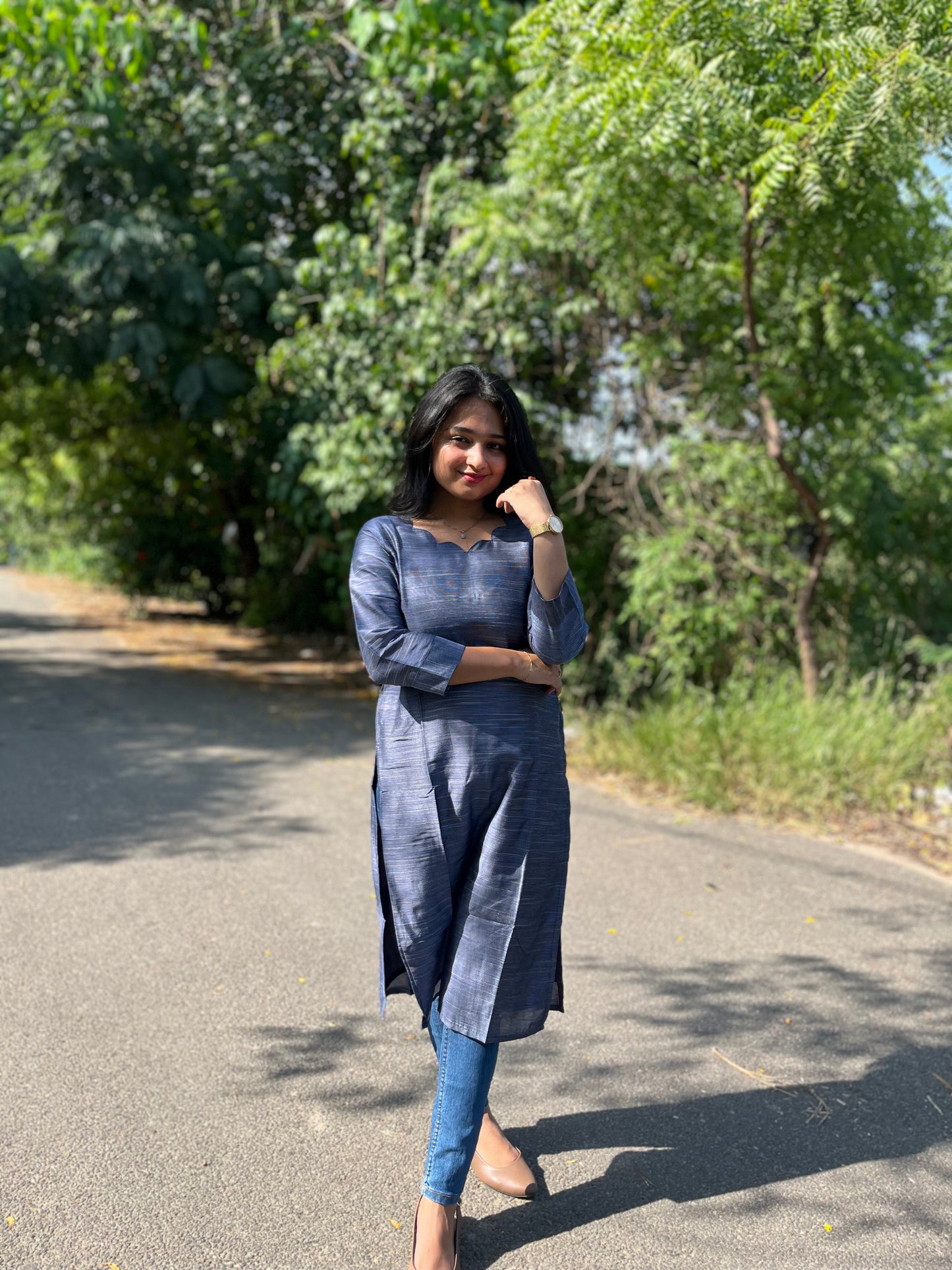 Fashily Women's Office/College Wear Kurti