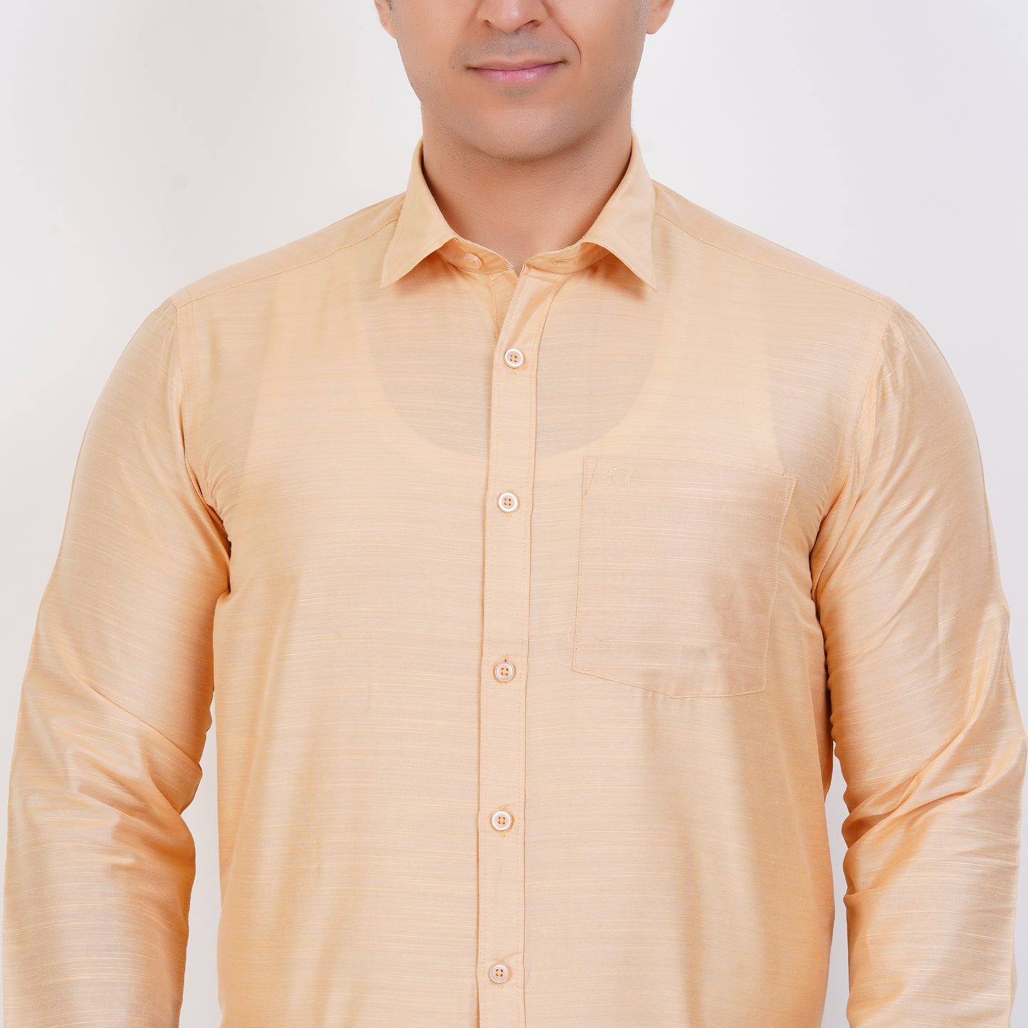 Fashily Men's Formal Shirt | Regular Fit Shirt for Men | Full Sleeve Solid Plain Office Wear Shirt for Men