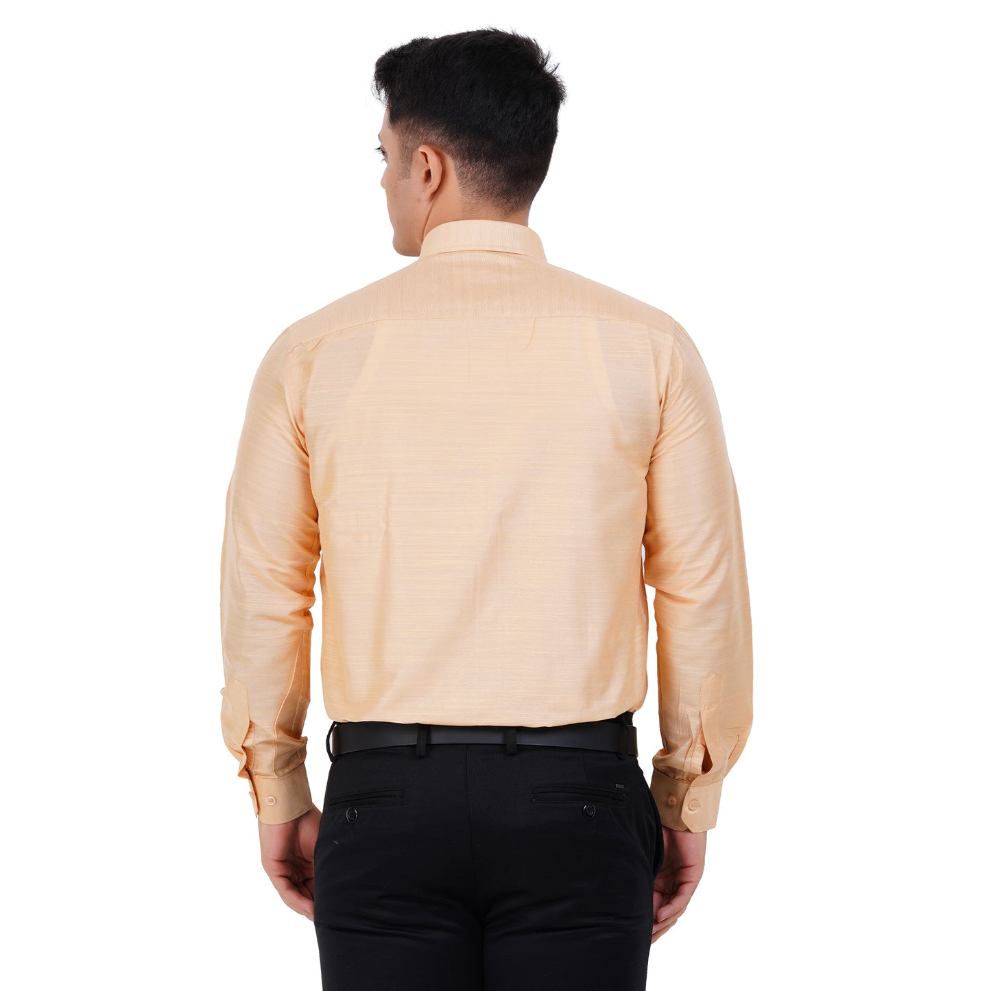 Fashily Men's Formal Shirt | Regular Fit Shirt for Men | Full Sleeve Solid Plain Office Wear Shirt for Men