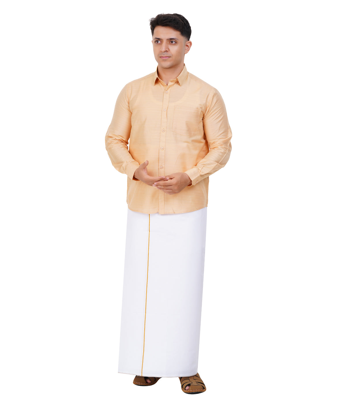 Fashily Men's Traditional Full Sleeve Shirt for Men Men Shirt | Ethnic Full Hand Shirts for Men