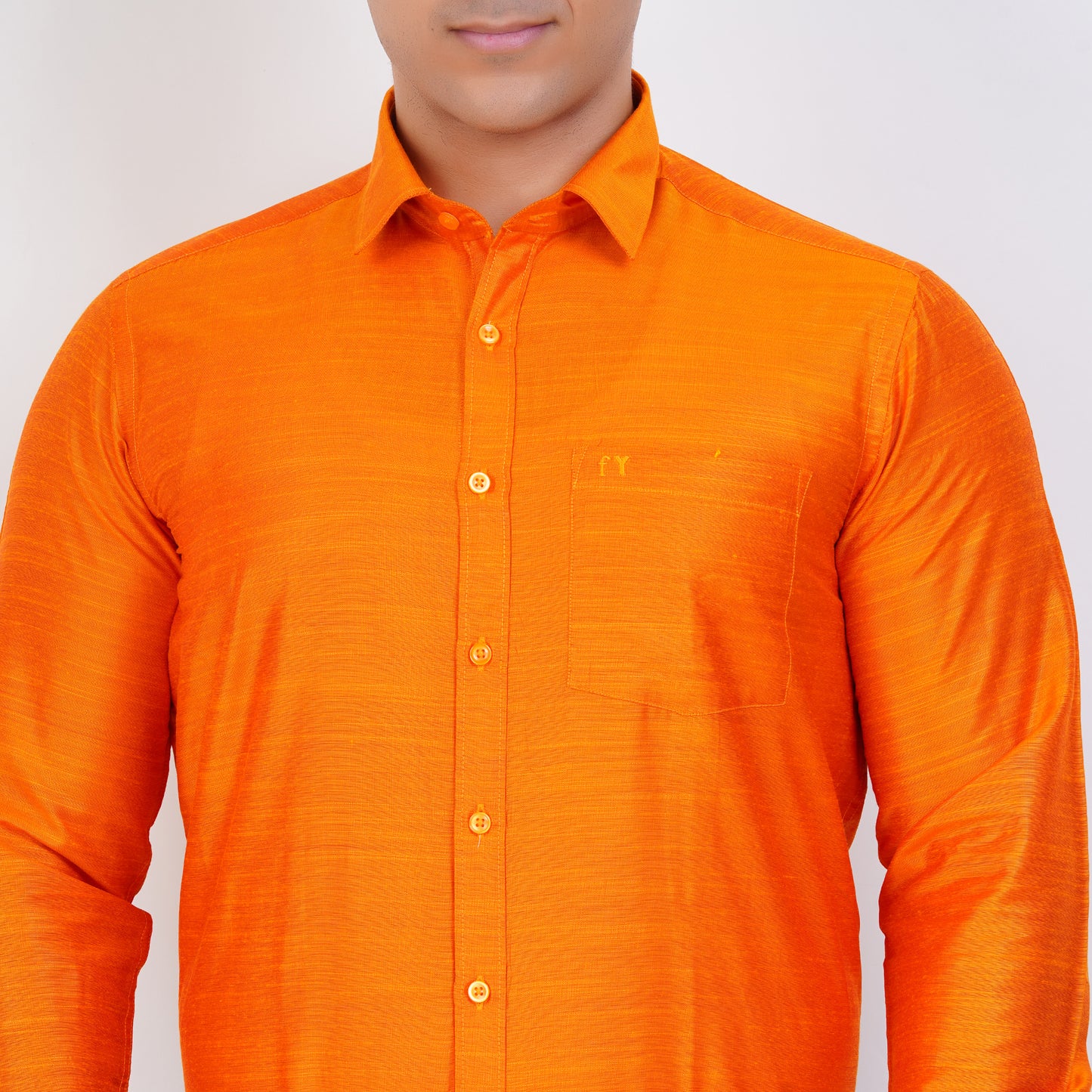 Fashily Men's Formal Shirt | Regular Fit Shirt for Men | Full Sleeve Solid Plain Office Wear Shirt for Men