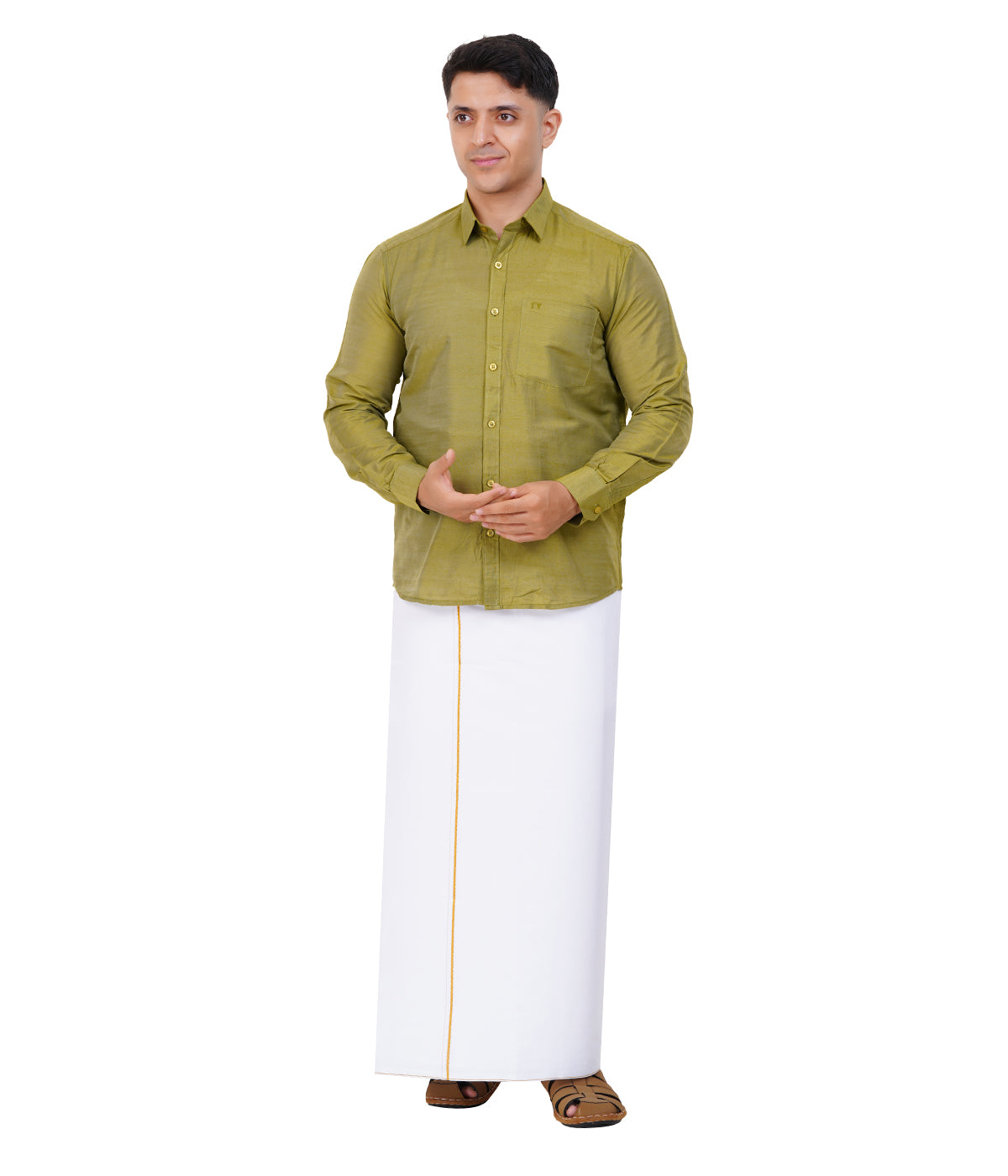 Fashily Men's Traditional Full Sleeve Shirt for Men Men Shirt | Ethnic Full Hand Shirts for Men