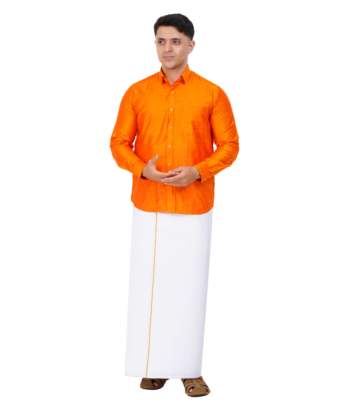 Fashily Men's Traditional Full Sleeve Shirt for Men Men Shirt | Ethnic Full Hand Shirts for Men