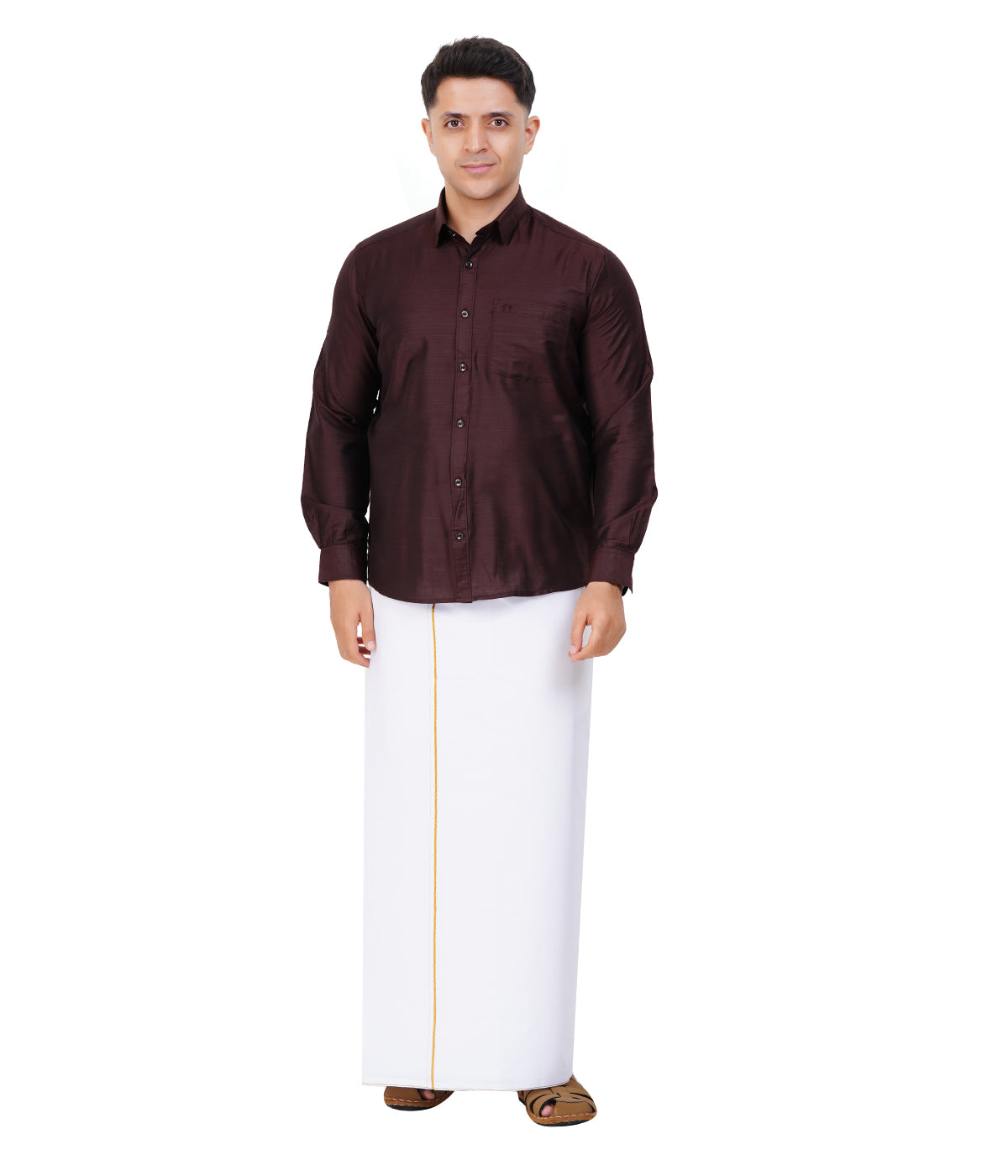Fashily Men's Traditional Full Sleeve Shirt for Men Men Shirt | Ethnic Full Hand Shirts for Men