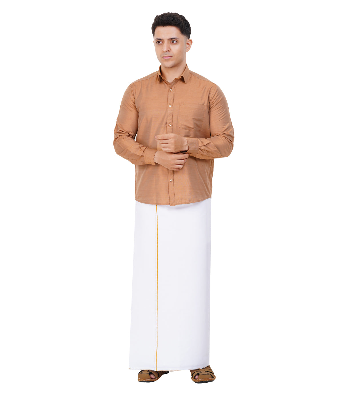 Fashily Men's Traditional Full Sleeve Shirt for Men Men Shirt | Ethnic Full Hand Shirts for Men