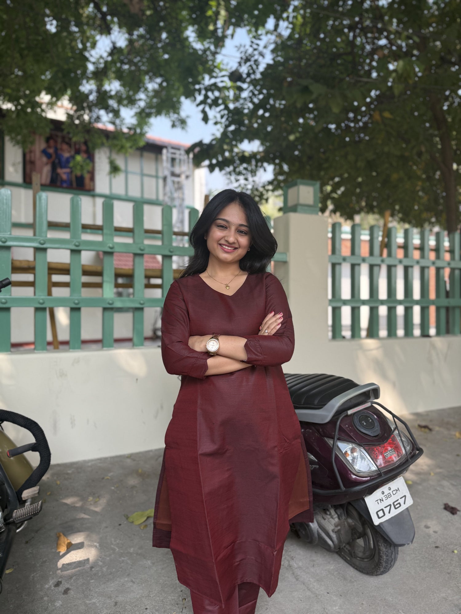 Raw Silk Co-Ord Set Plain