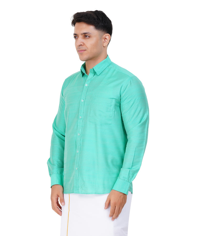 Fashily Men's Traditional Full Sleeve Shirt for Men Men Shirt | Ethnic Full Hand Shirts for Men
