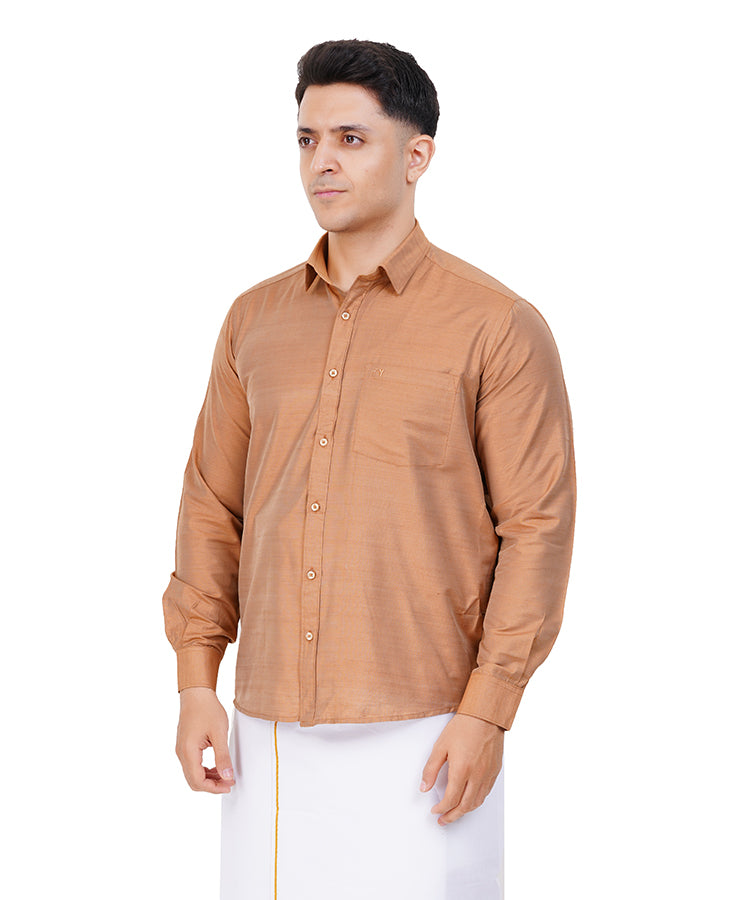 Fashily Men's Traditional Full Sleeve Shirt for Men Men Shirt | Ethnic Full Hand Shirts for Men