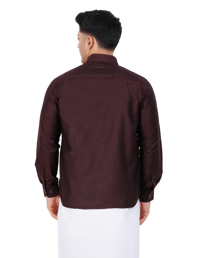 Fashily Men's Traditional Full Sleeve Shirt for Men Men Shirt | Ethnic Full Hand Shirts for Men