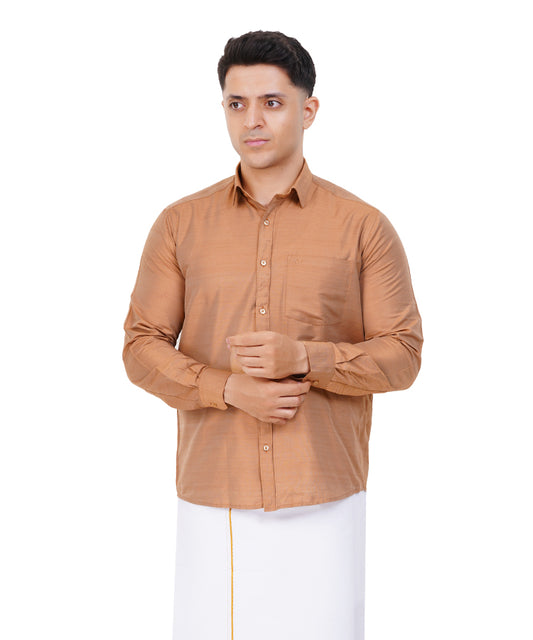 Fashily Men's Traditional Full Sleeve Shirt for Men Men Shirt | Ethnic Full Hand Shirts for Men