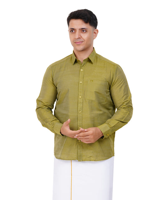 Fashily Men's Traditional Full Sleeve Shirt for Men Men Shirt | Ethnic Full Hand Shirts for Men