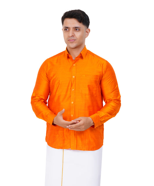 Fashily Men's Traditional Full Sleeve Shirt for Men Men Shirt | Ethnic Full Hand Shirts for Men