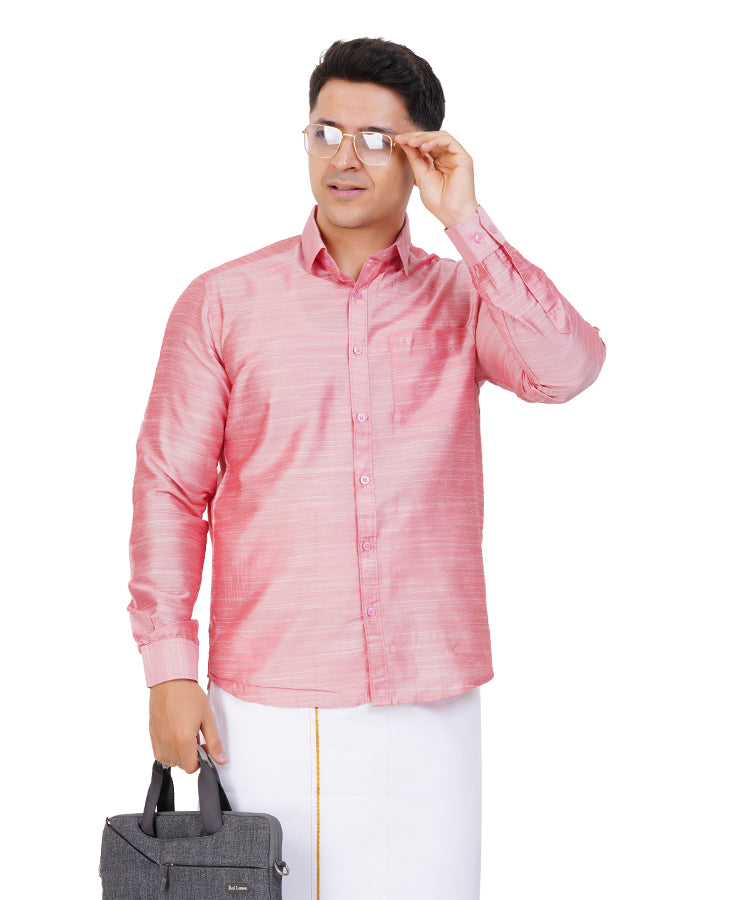Fashily Men's Traditional Full Sleeve Shirt for Men Men Shirt | Ethnic Full Hand Shirts for Men