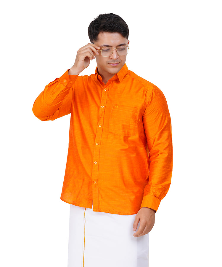 Fashily Men's Traditional Full Sleeve Shirt for Men Men Shirt | Ethnic Full Hand Shirts for Men
