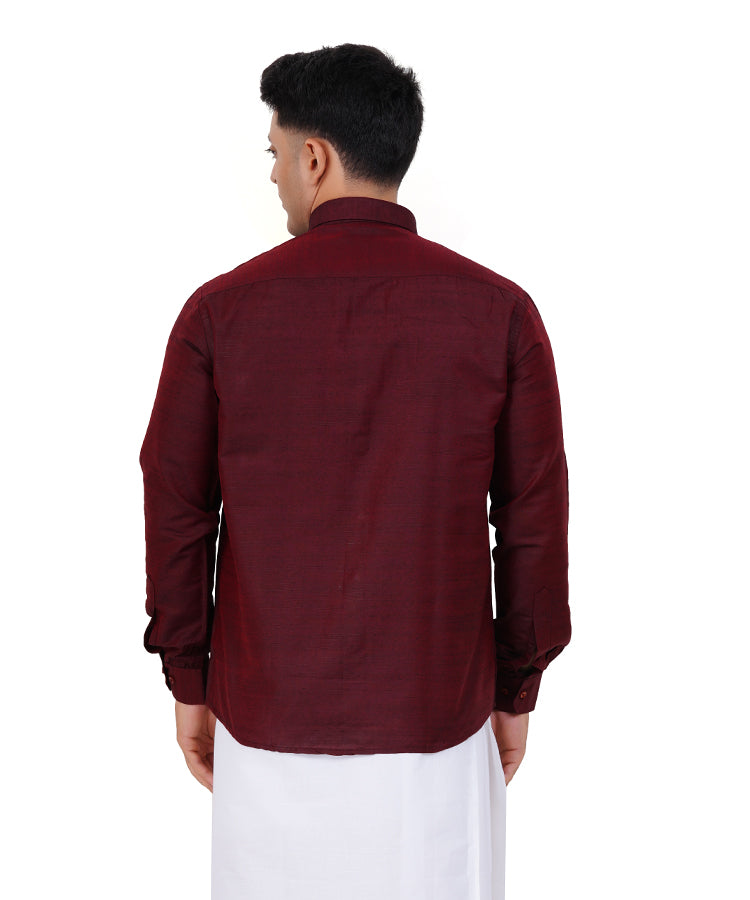 Fashily Men's Traditional Full Sleeve Shirt for Men Men Shirt | Ethnic Full Hand Shirts for Men