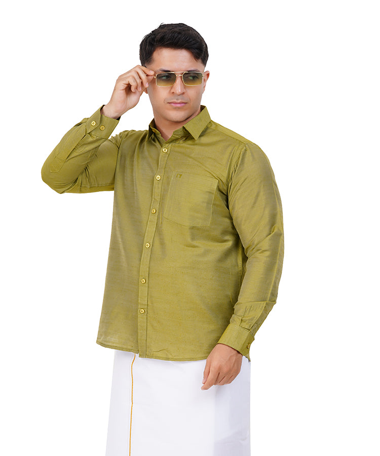 Fashily Men's Traditional Full Sleeve Shirt for Men Men Shirt | Ethnic Full Hand Shirts for Men