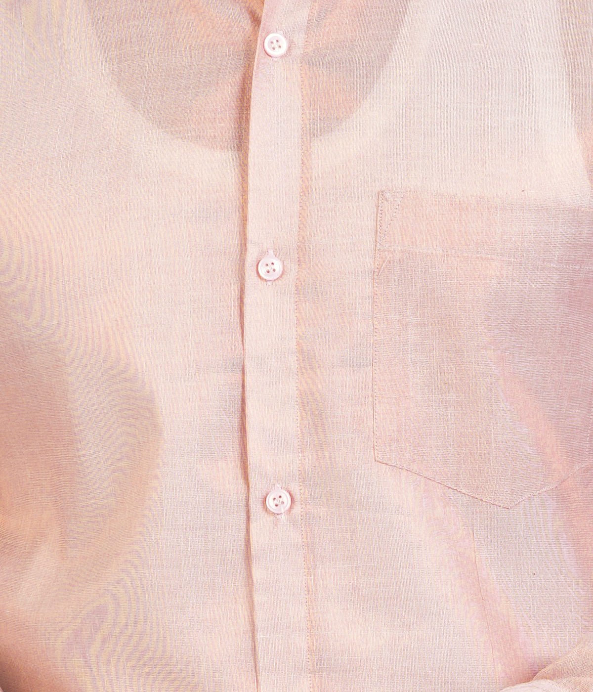 Fashily Men's Soft Tissue Ethnic Regular Fit Shirt - Copper Full Sleeve