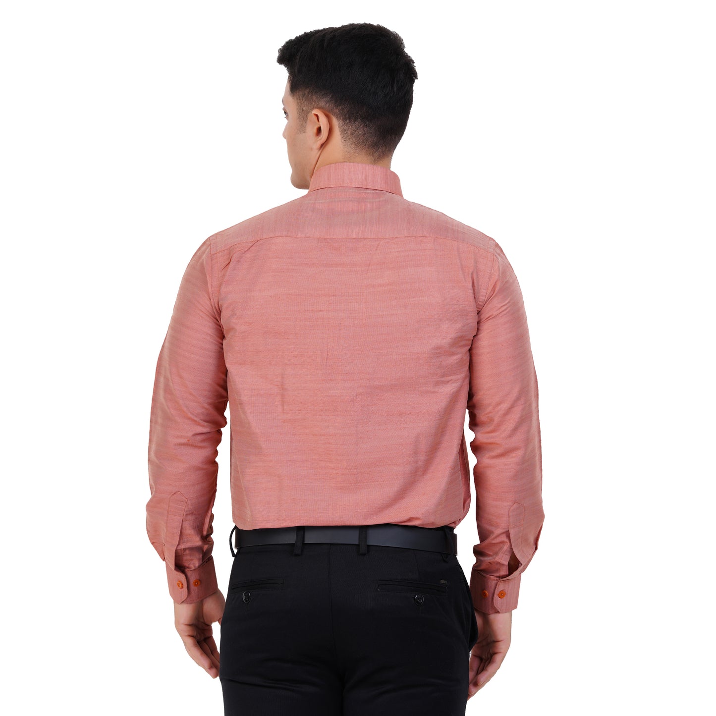 Fashily Men's Formal Shirt | Regular Fit Shirt for Men | Full Sleeve Solid Plain Office Wear Shirt for Men