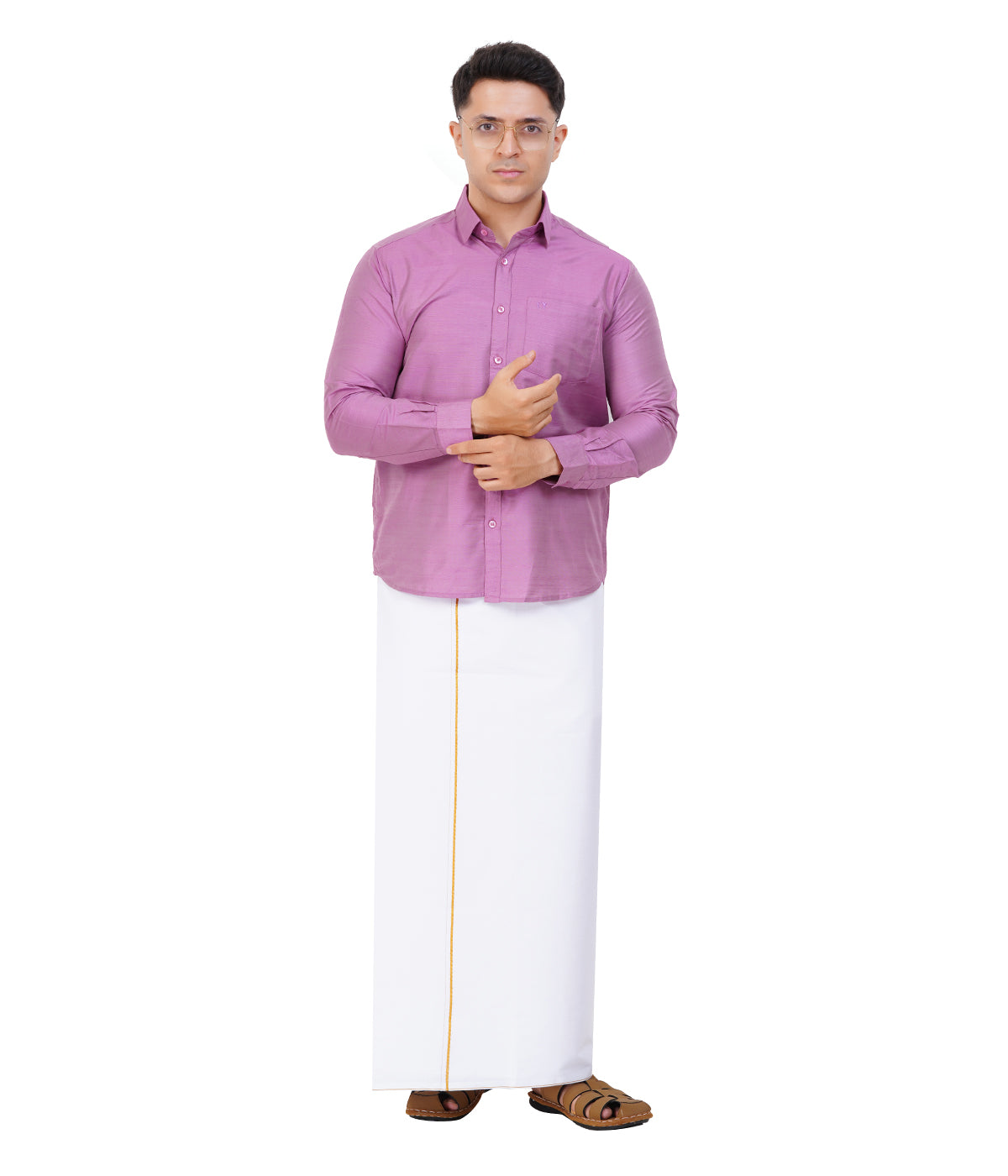 Fashily Men's Traditional Full Sleeve Shirt for Men Men Shirt | Ethnic Full Hand Shirts for Men